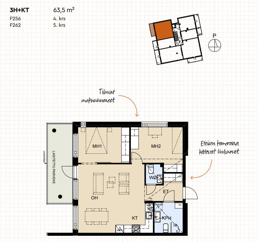 Niittykummuntie 12 F 256